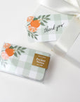 Orange Gingham Pocket Notes™ - Cloth + Cabin