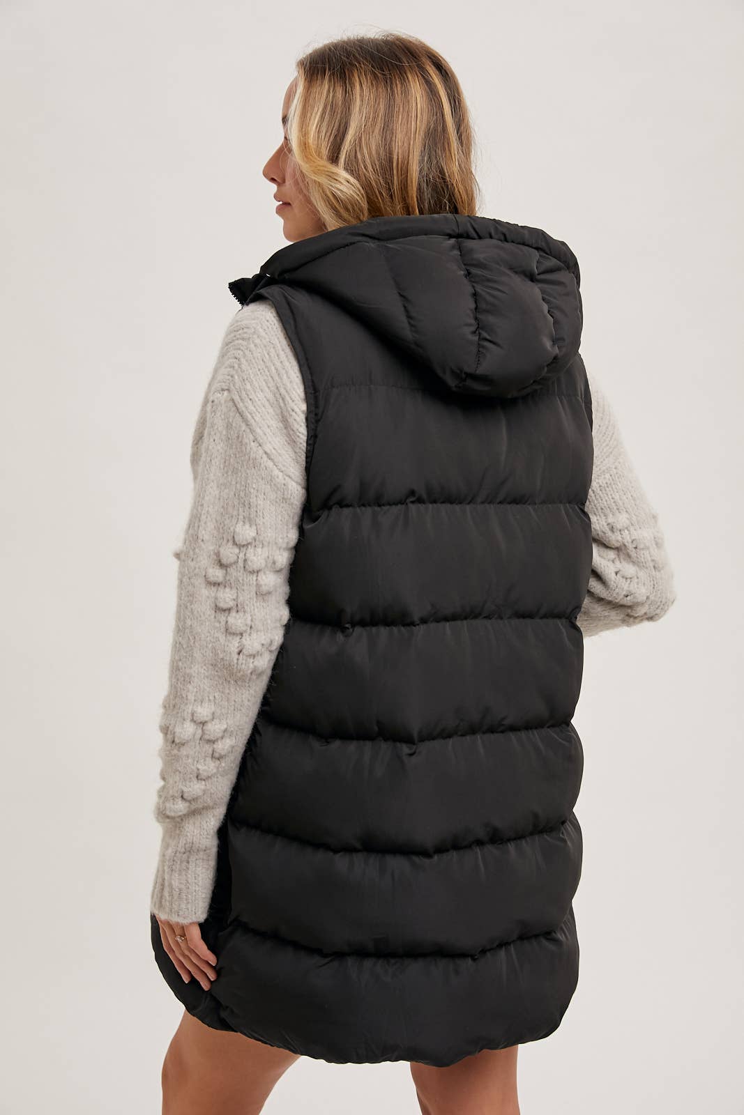 Longline Puffer Vest