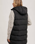 Longline Puffer Vest