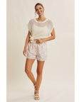 Melanie Fishnet Sweater - Cloth + Cabin