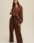 Relaxed V-Neck Lounge Set