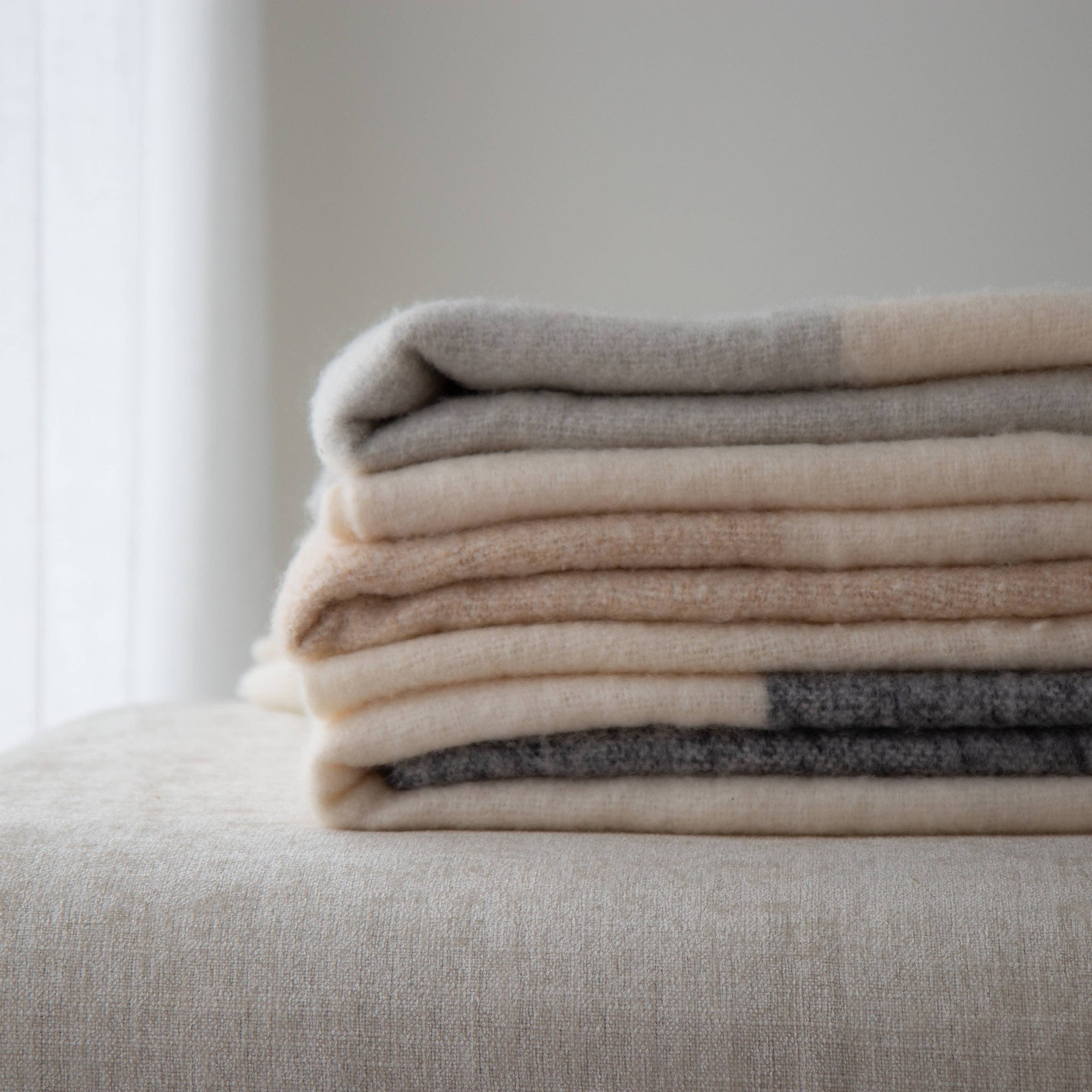 Calla Faux Mohair Throw