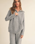 Jazlene Half Zip Sweater