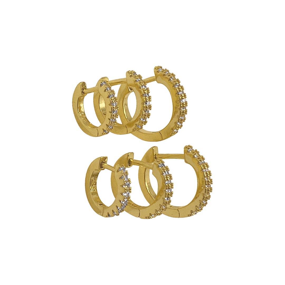 Huggie Hoop Earring Pack