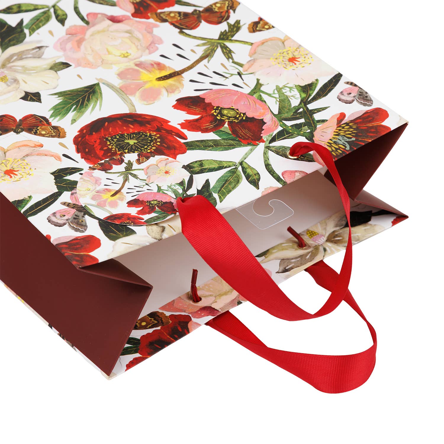 Medium Gift Bag - Peonies