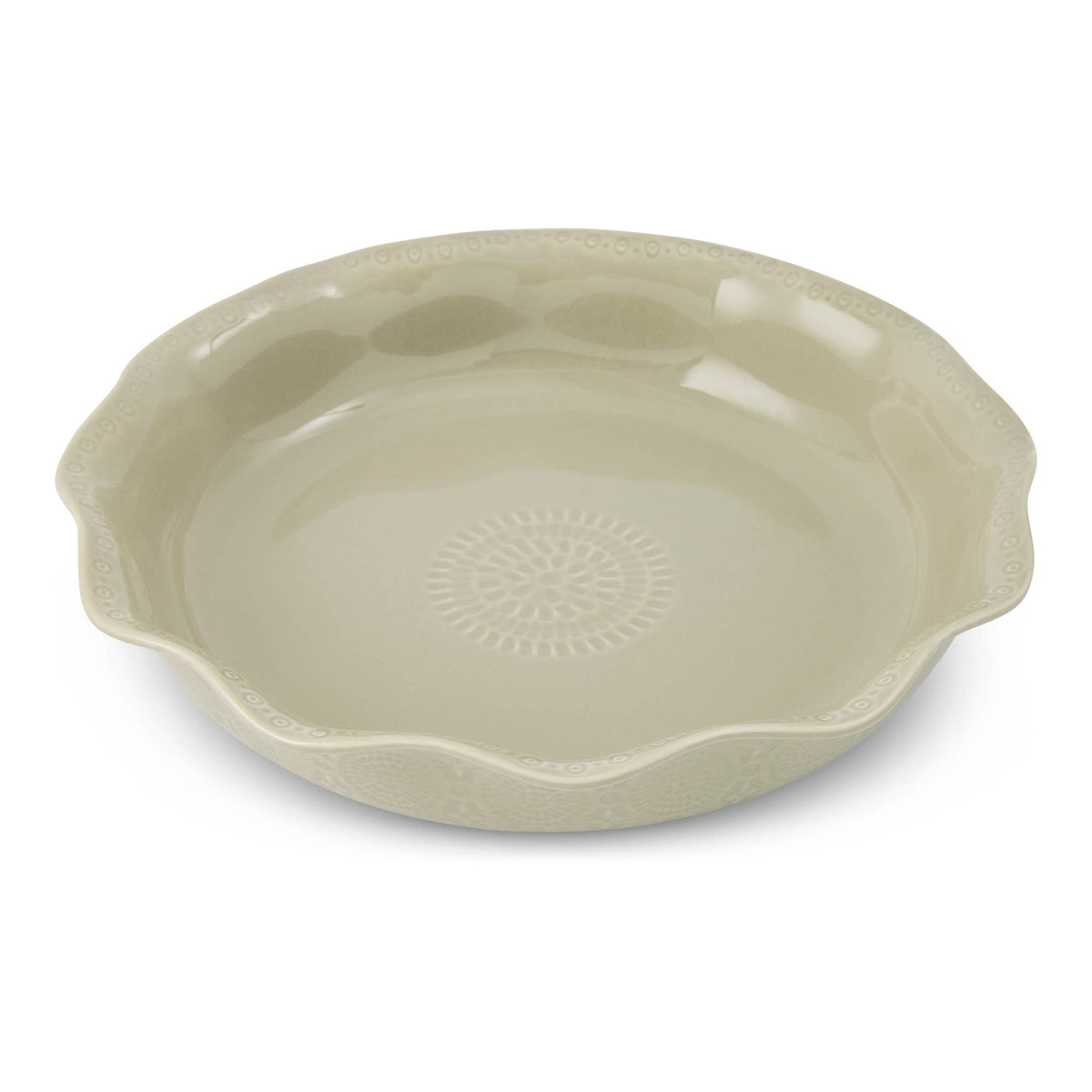 10.5" Porcelain Pie Dish
