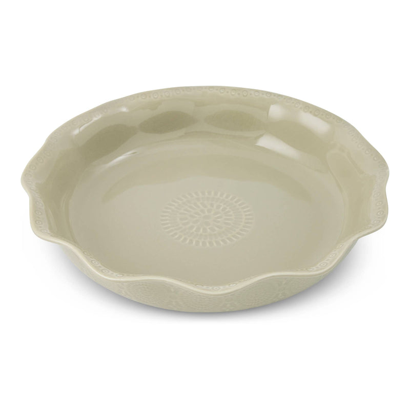 10.5" Porcelain Pie Dish