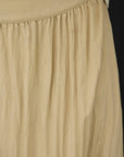 Azaria Crinkled Midi Skirt
