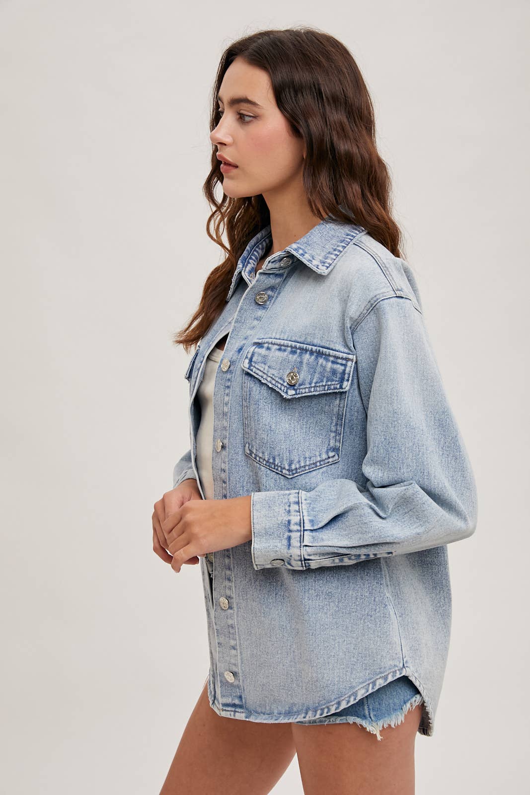 Jillian Denim Shirt