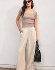 My Go To Wide Leg Trousers