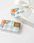 Orange Gingham Pocket Notes™ - Cloth + Cabin