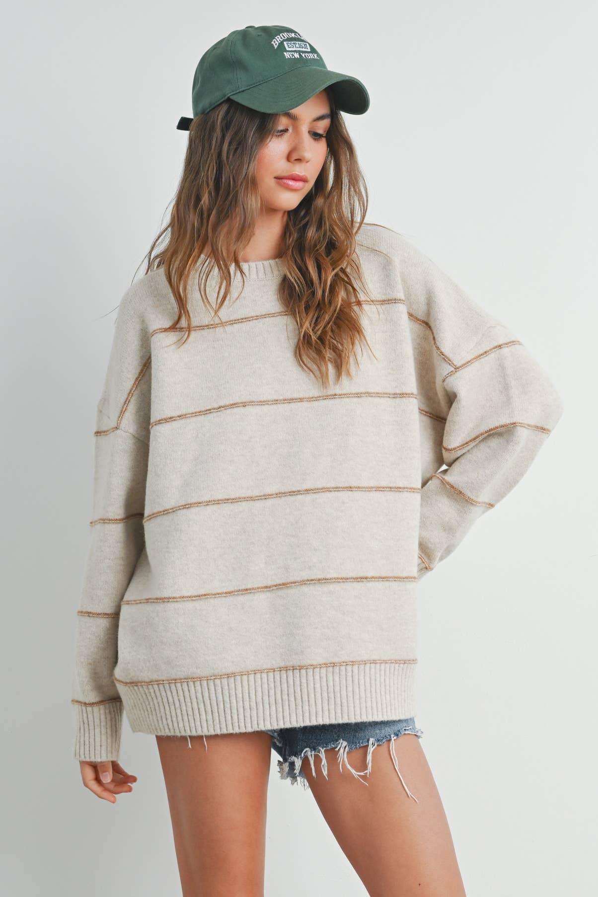 April Striped Sweater