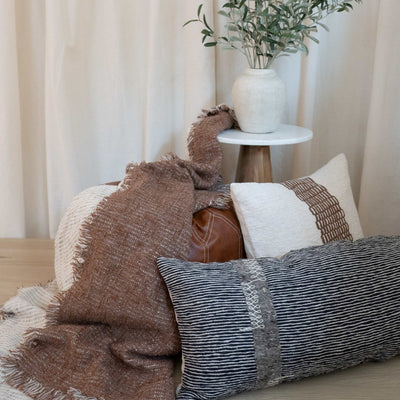 Forest Path Decor Pillow - Cloth + Cabin