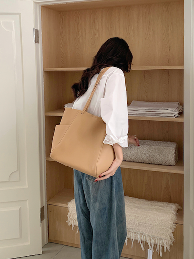 Large Tote Bag w/Cosmetic Pouch