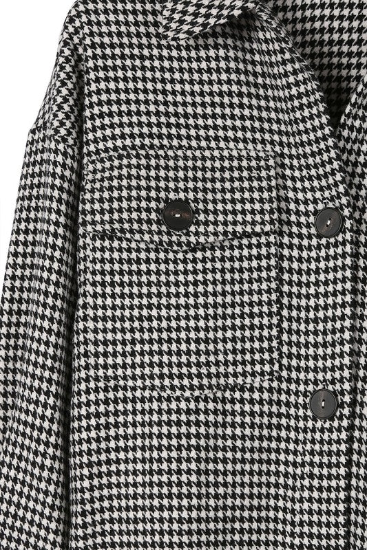 Hannah Houndstooth Jacket