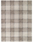 Monte Classic Plaid Area Rug: Brown 60925-253 / 6' 7" x 9' - Cloth + Cabin