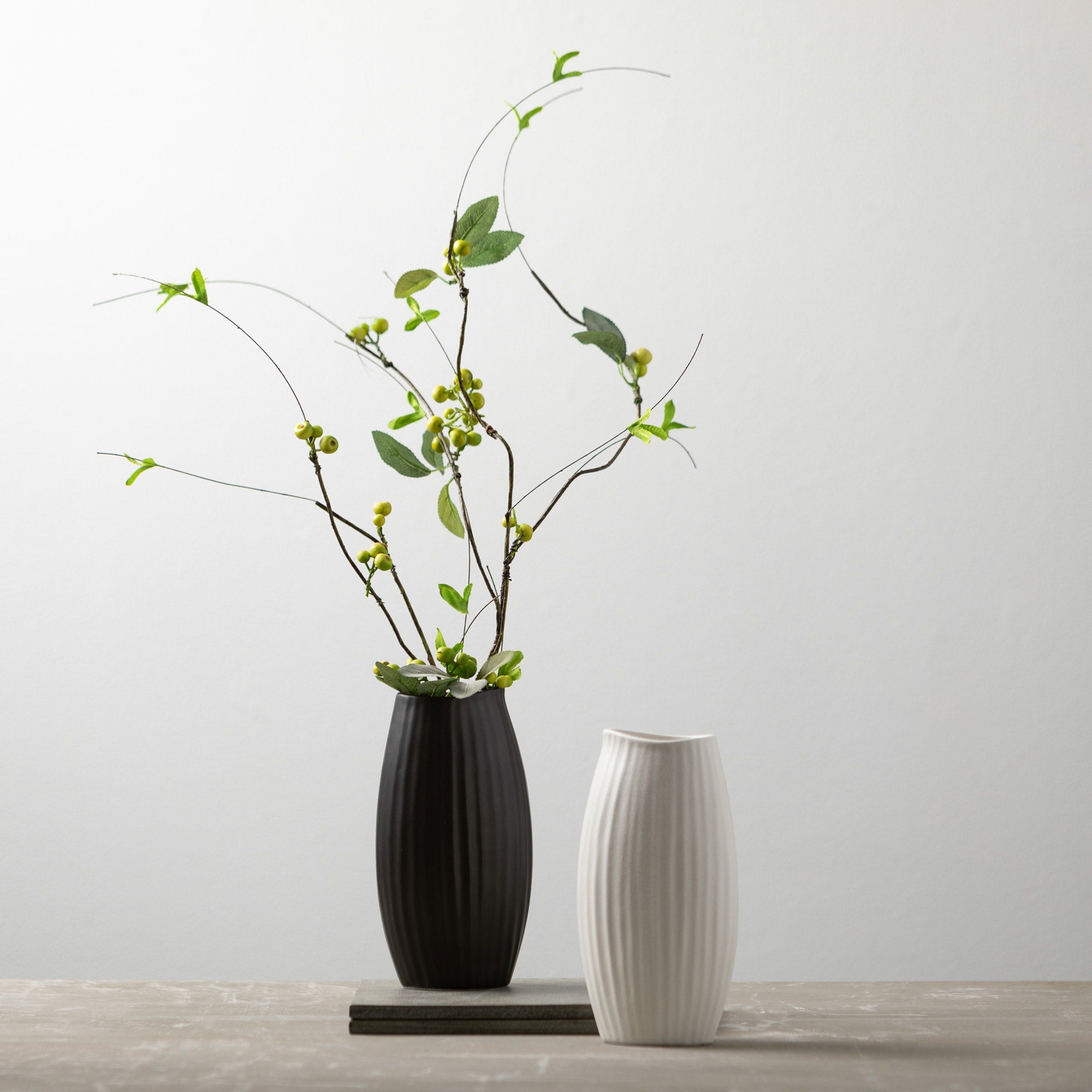 Cream Ceramic Modern Vase