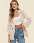 Miah Linen Blend Blazer