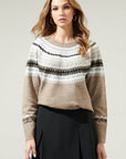 McNeal Fair Isle Crewneck Sweater