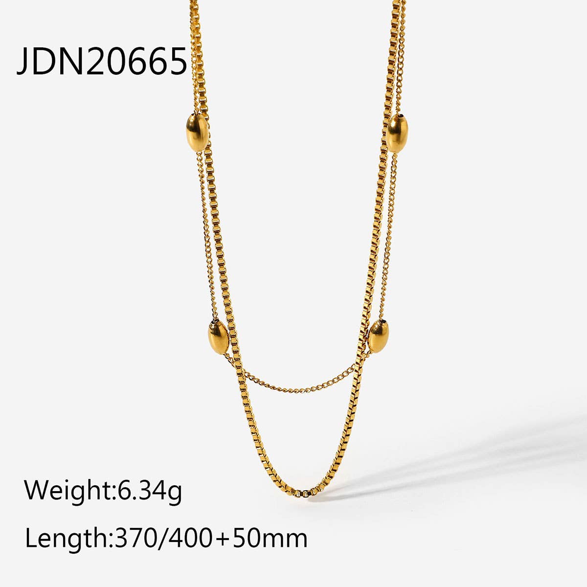 Multilayer Gold Necklace