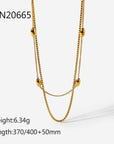 Multilayer Gold Necklace