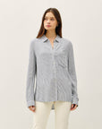 Gabrielle Linen Stripe Shirt