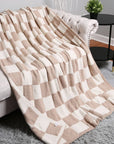 Checkerboard Throw Blanket