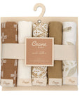 Kendi 5-pc. Wash Cloth Set (Safari Animal)