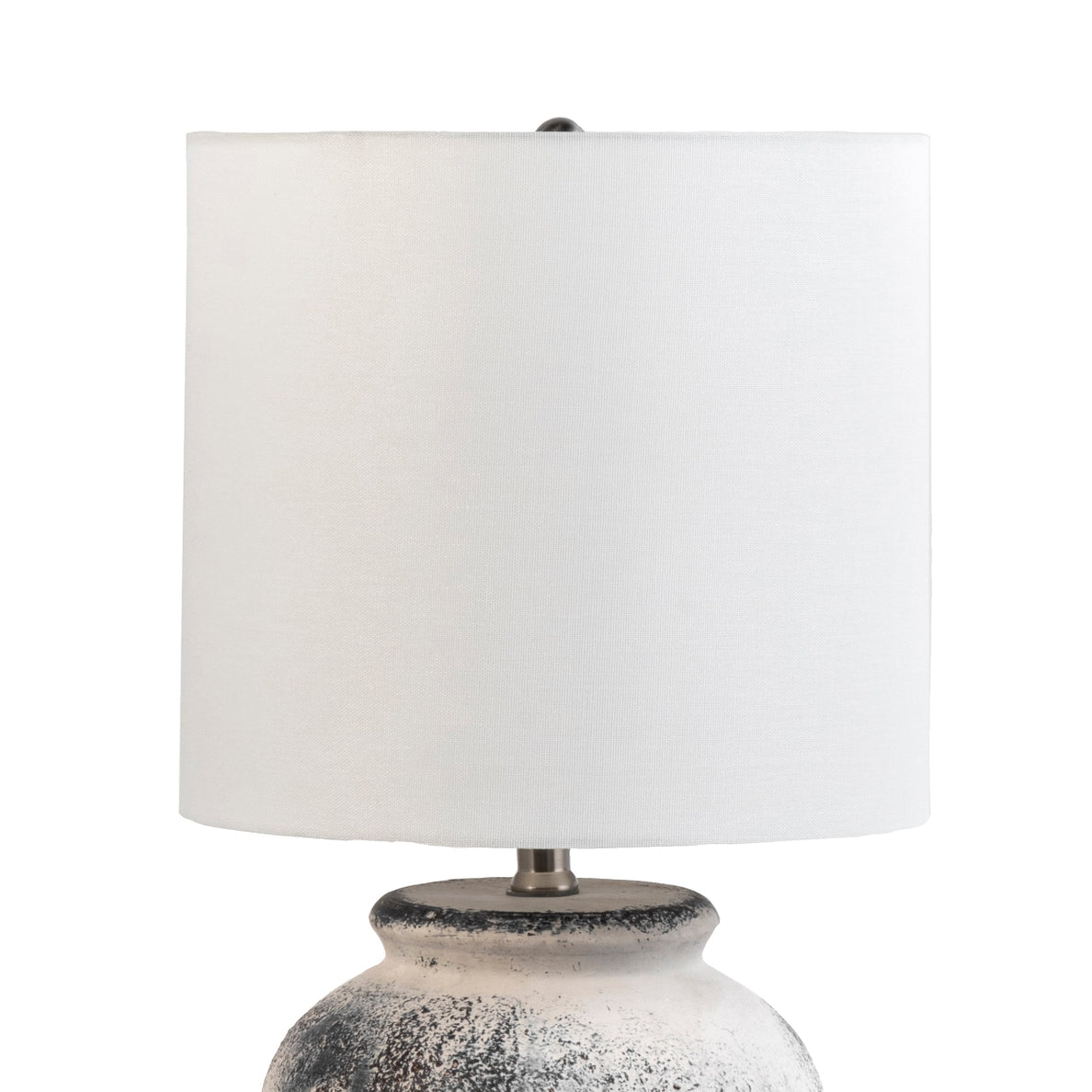 Hilma 22&quot; Distressed Ceramic Table Lamp