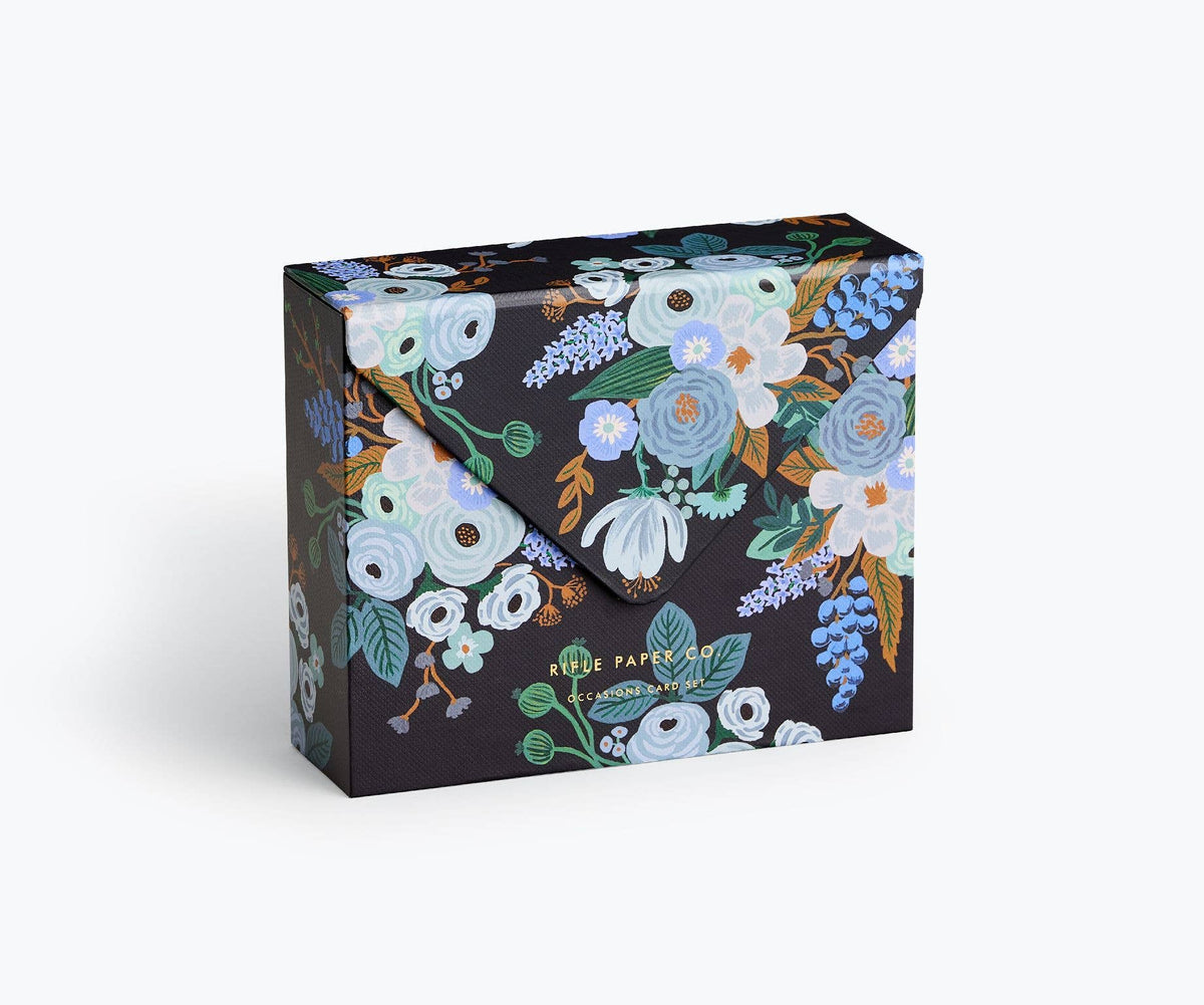 Mixed Florals Essentials Assorted Card Box, 15 Cards