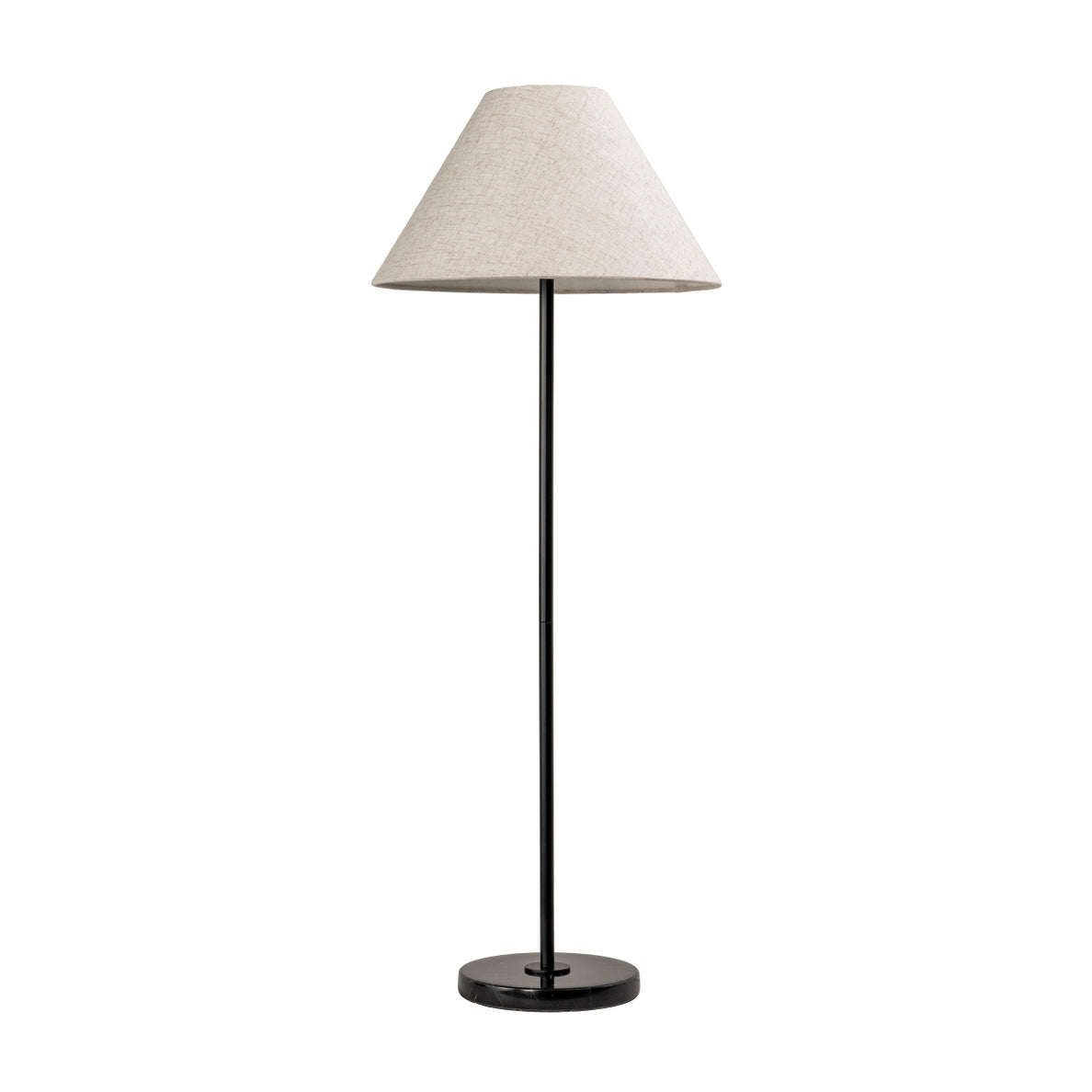 38-inch Marble/Iron Torchiere Table Lamp