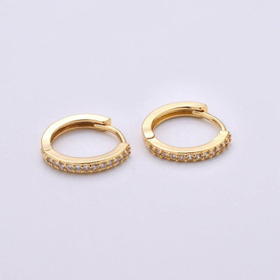 Thin Mini Ear Huggie Hoop Earrings