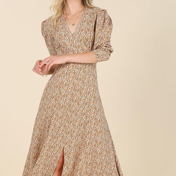 MARY Floral Maxi Dress