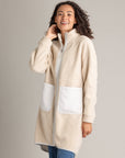 Cori Boucle Long Coat