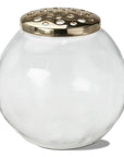 Flower Frog Orb Vase Large - Clear