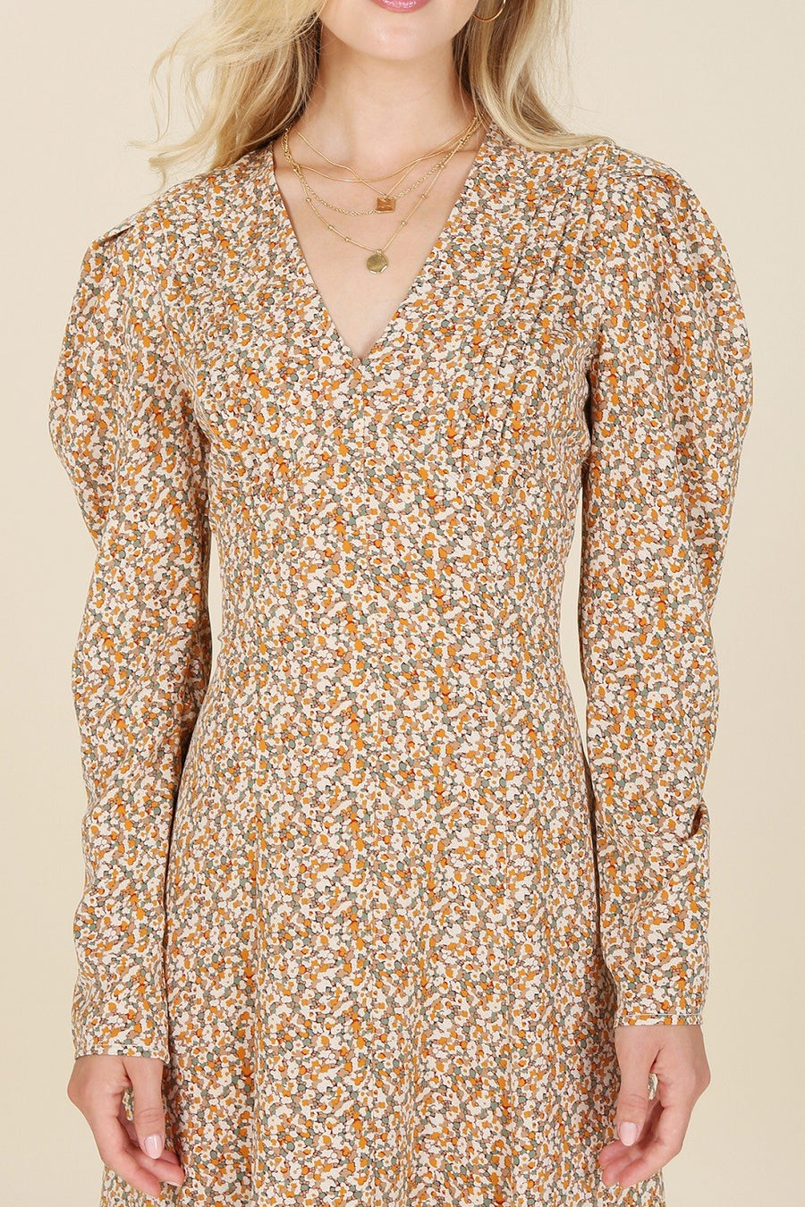 MARY Floral Maxi Dress