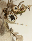 Cream Sunflower + Wheat Bouquet