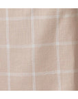 Classic Check Slub Apron - Blush