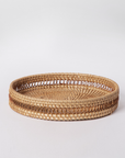 Circle Rattan Trays