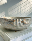 Temis Fluted Concrete Bowl