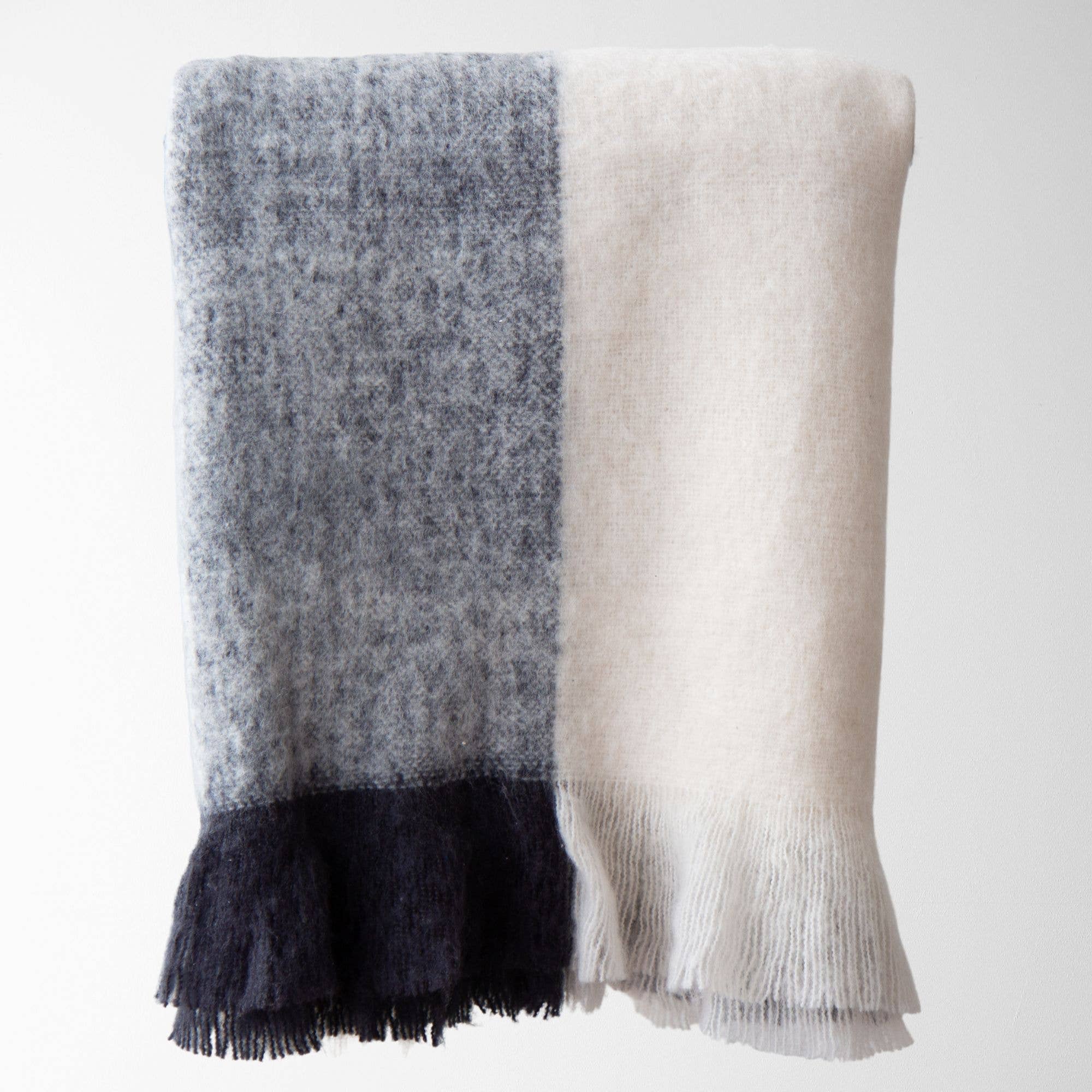 Calla Faux Mohair Throw
