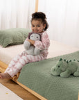 Dino Plush Toy - Light Green Stegosaurus