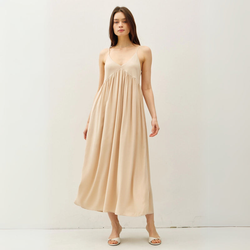 Breezy Baby Doll Maxi Dress - Cloth + Cabin