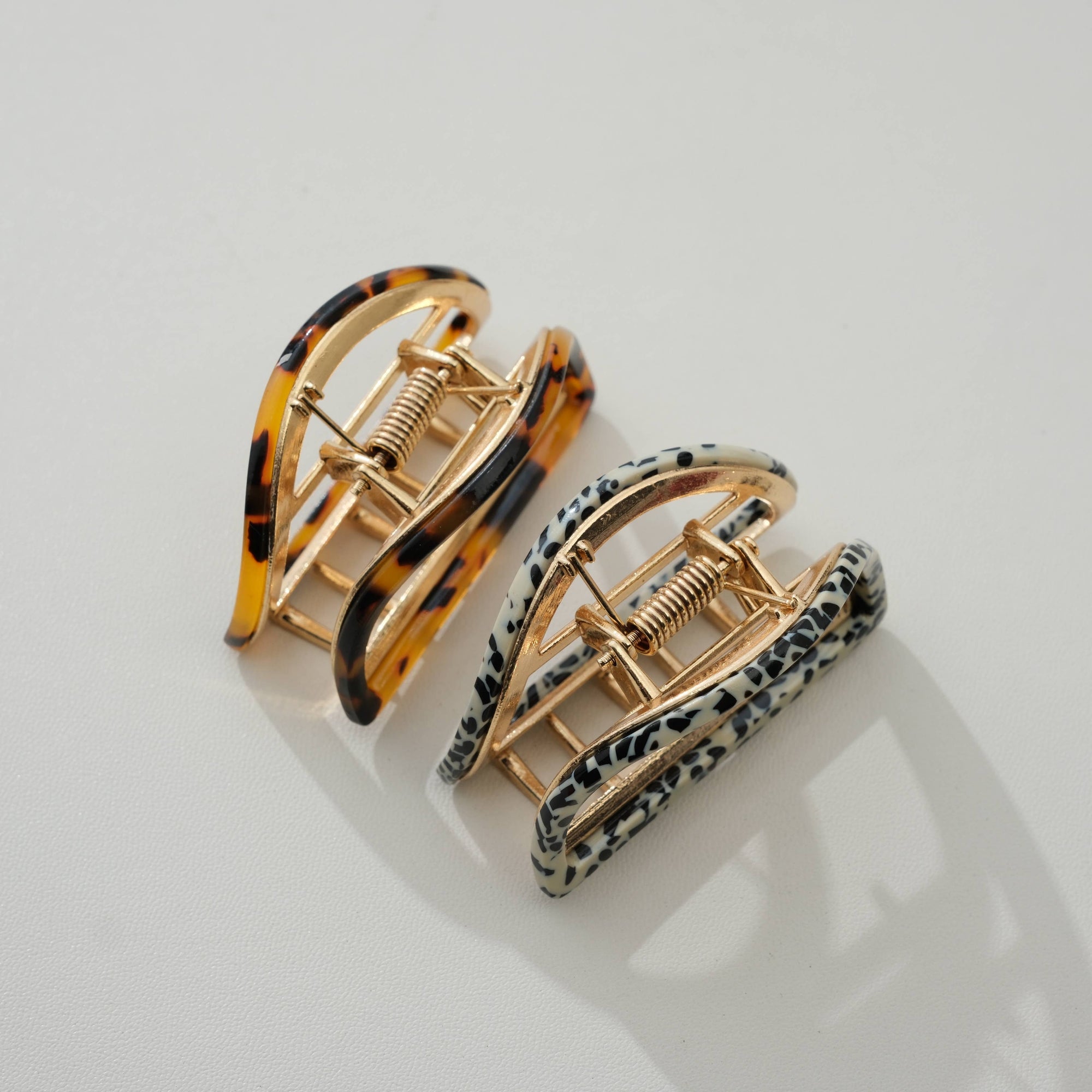 Rosalie Core Classic Half Moon Metal Claw Clip - Cloth + Cabin