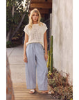 Melanie Fishnet Sweater - Cloth + Cabin
