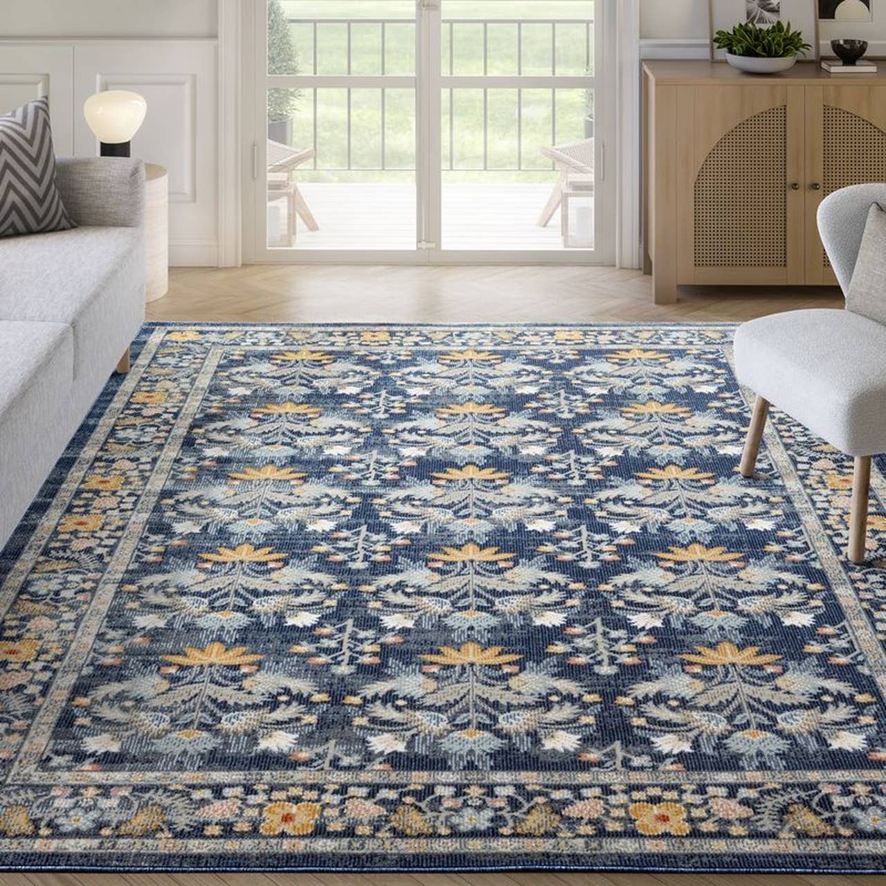4 X 6 Dalia Lotus Indoor Outdoor Rug