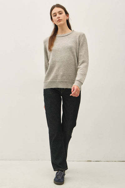 Carolyn Crew Neck Pullover Knit Sweater