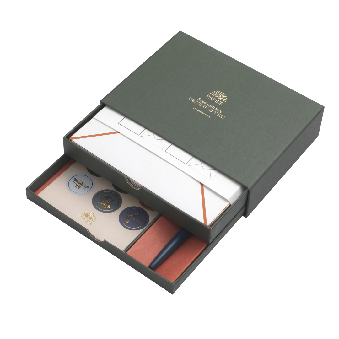 Writing Gift Set New Packaging - Send With Love - Cloth + Cabin