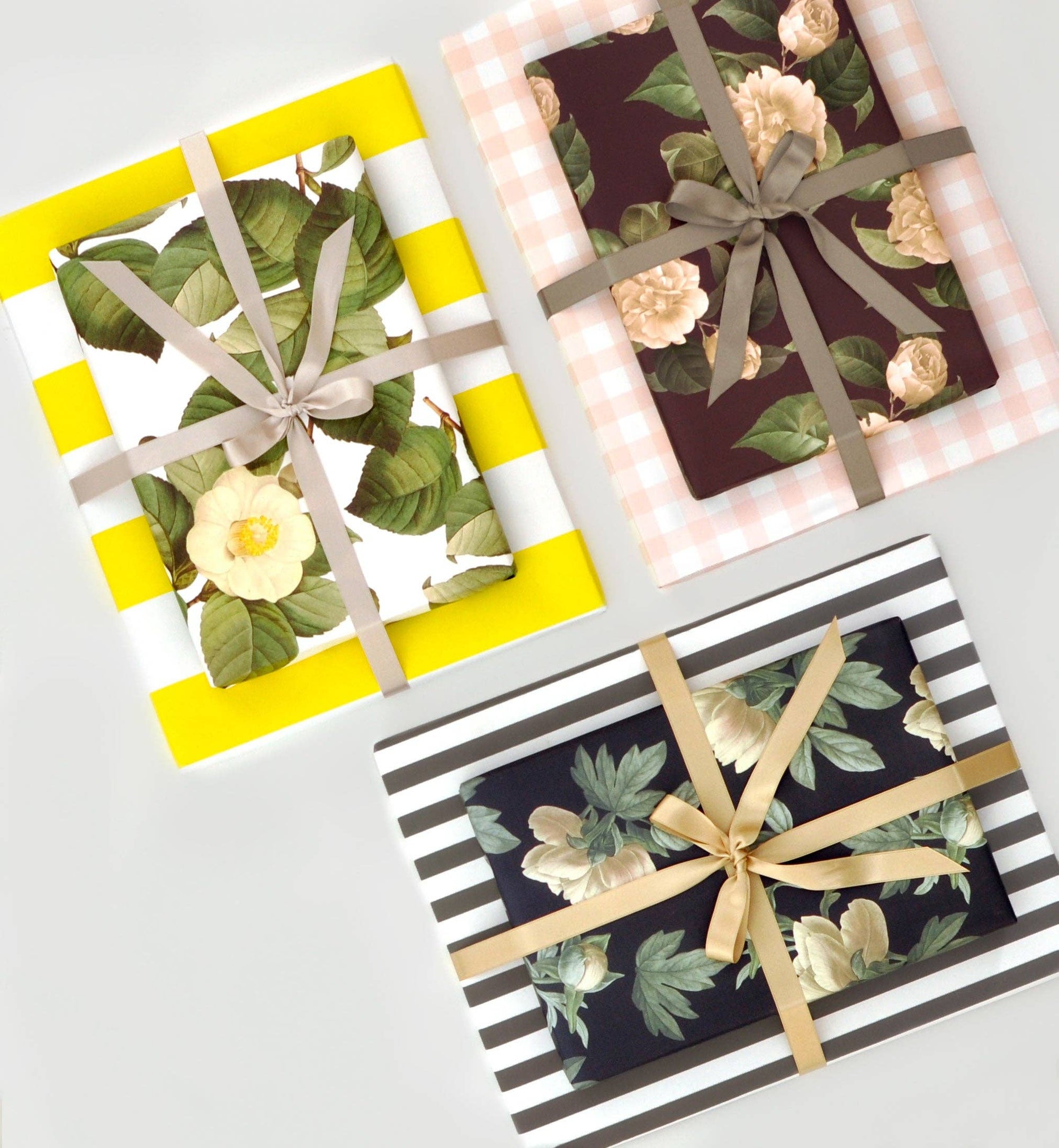 Vintage Floral Gift Wrap Sheets