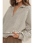 Hazel Striped Knit Top